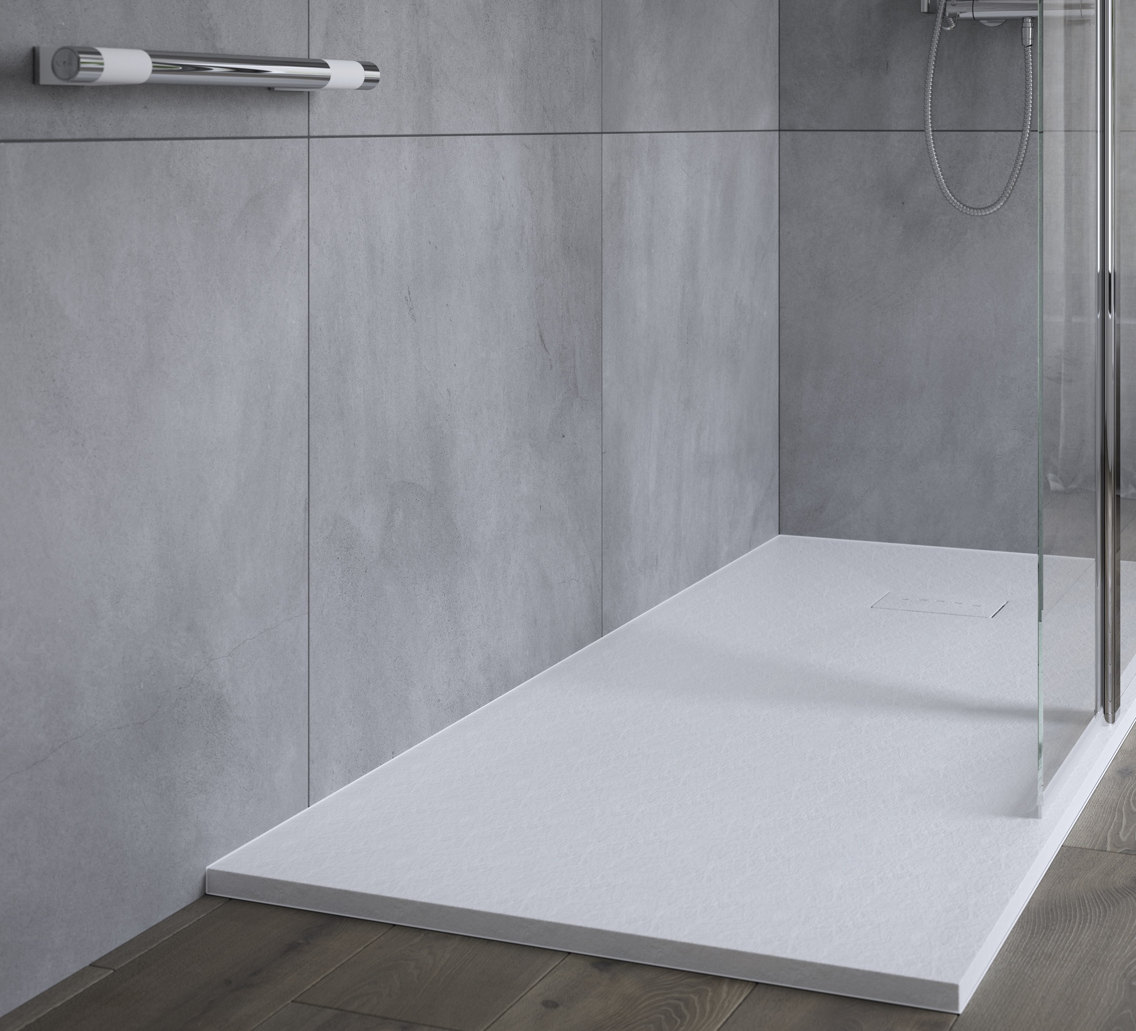 AKW Onyx Rectangular Shower Tray 1200mm x 900mm White Adaptec Group